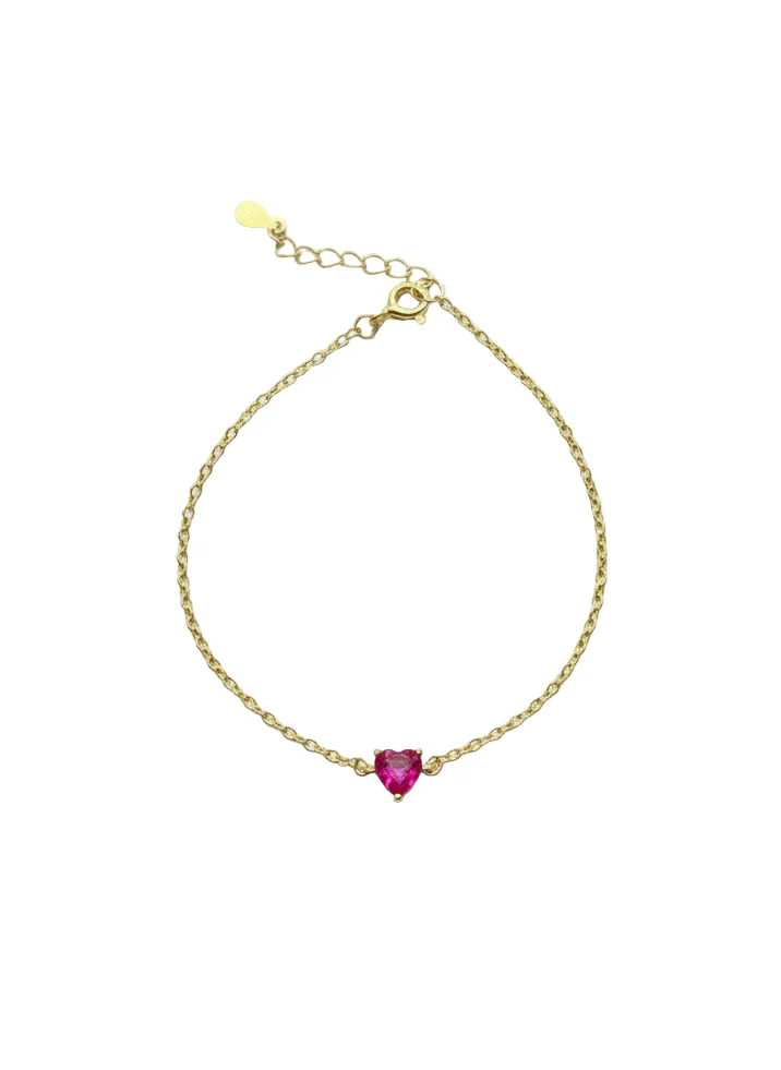 Heart Bracelet - 295 Sterling Silver