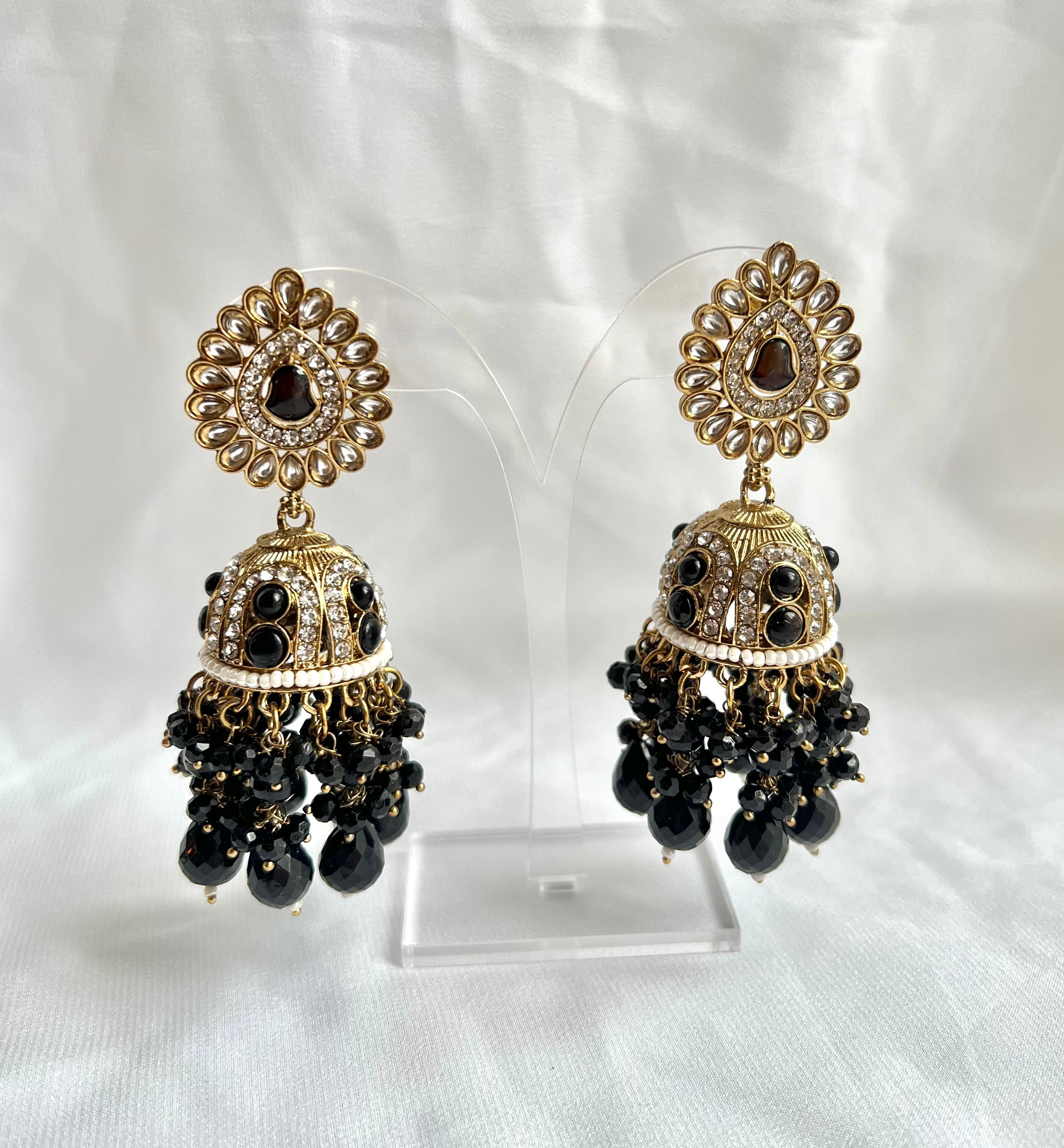 Jhumka earrings - 3 colors SALE - Image 4