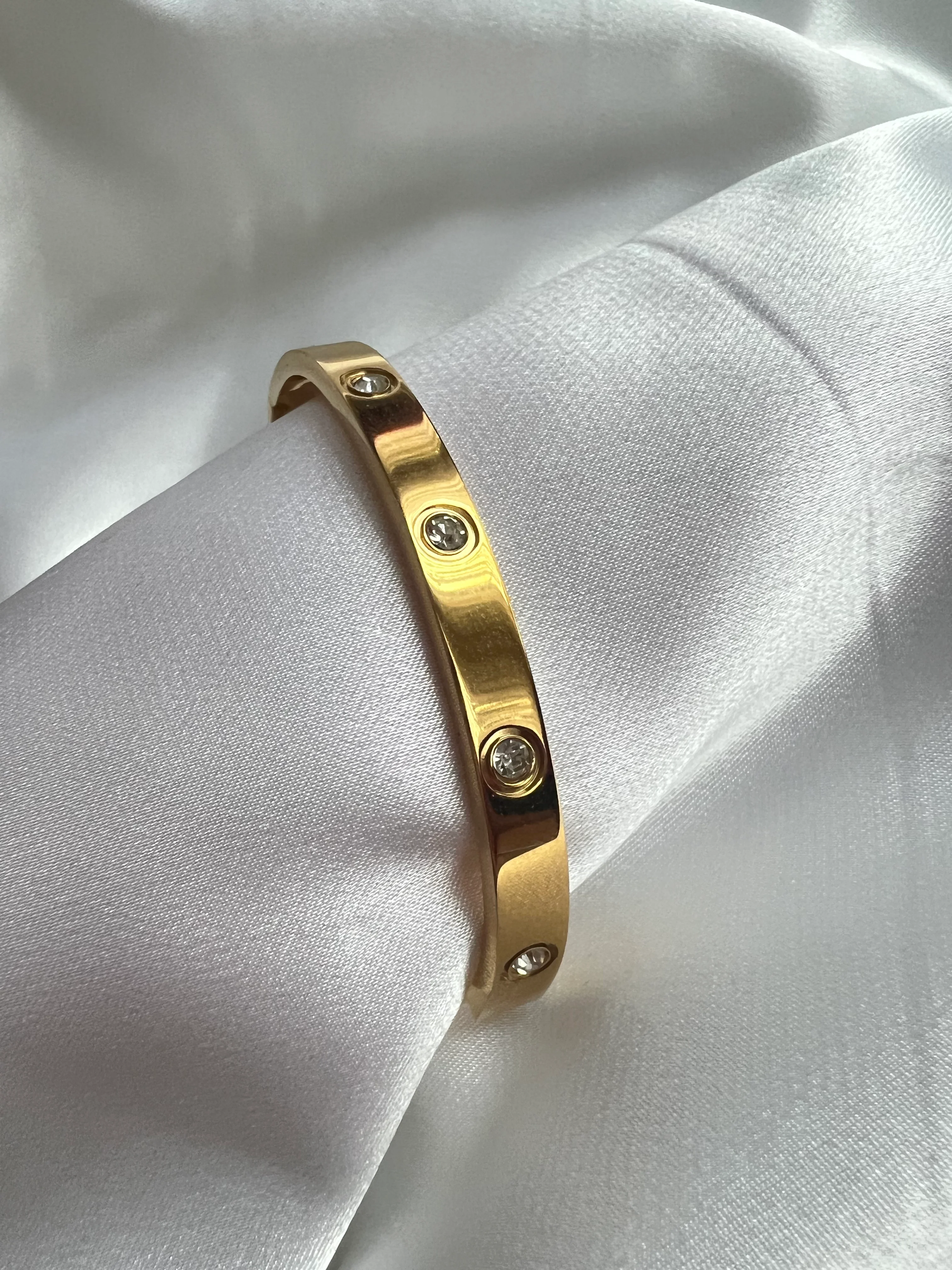 LYNA | Bracelet with Zirconia Stones sale - Image 3