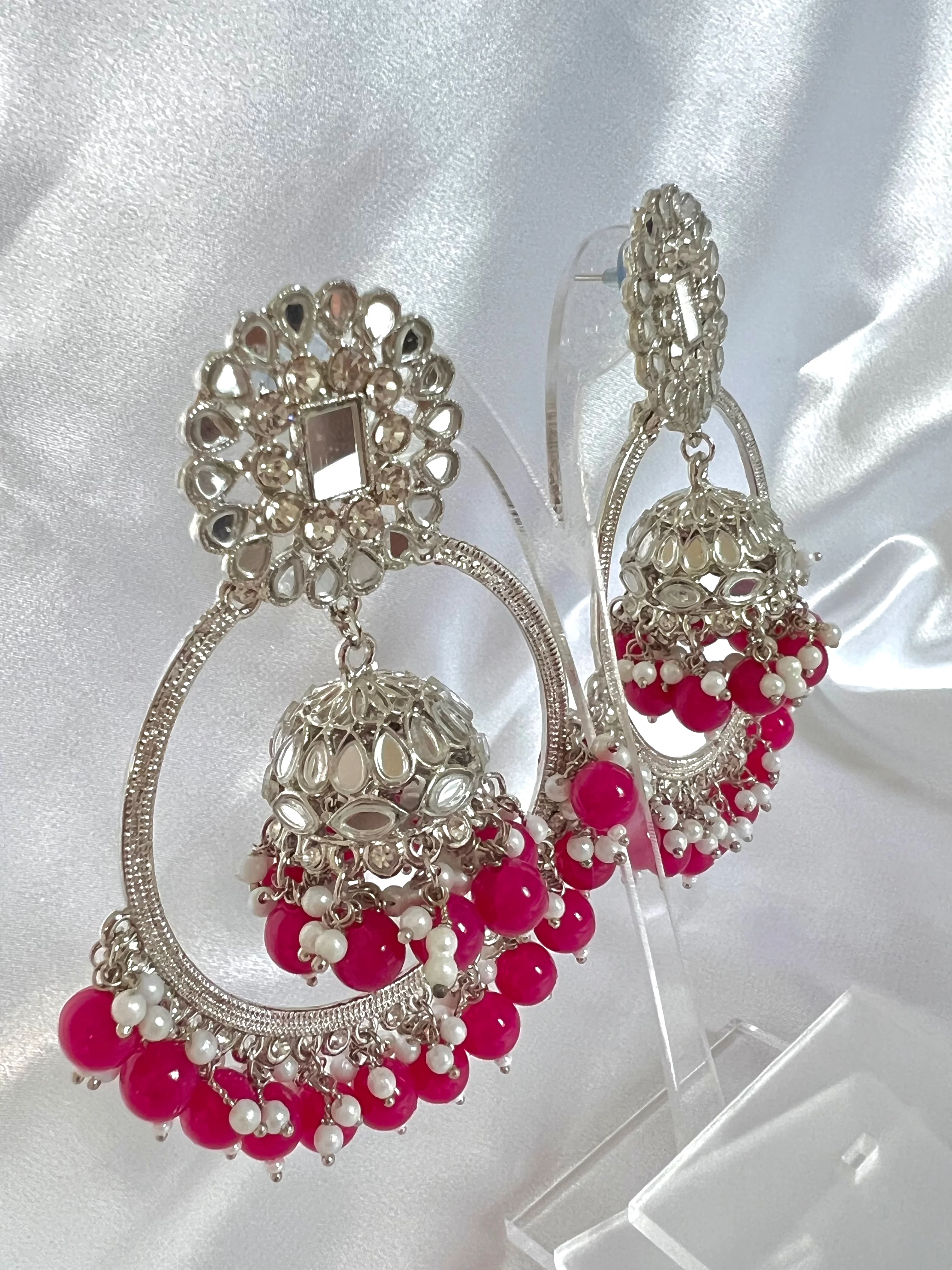 Rani Jhumka Earrings - 6 colors - Image 4