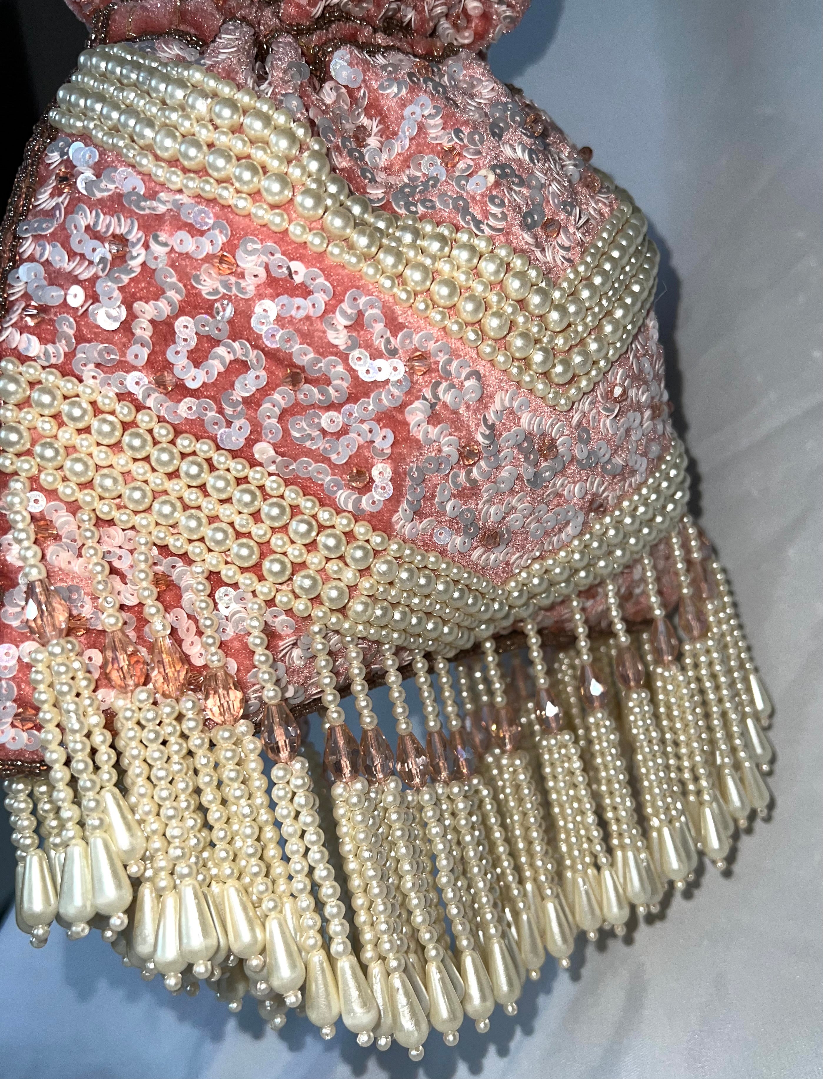 Potlibag Chiq Velvet - Pink - Image 2