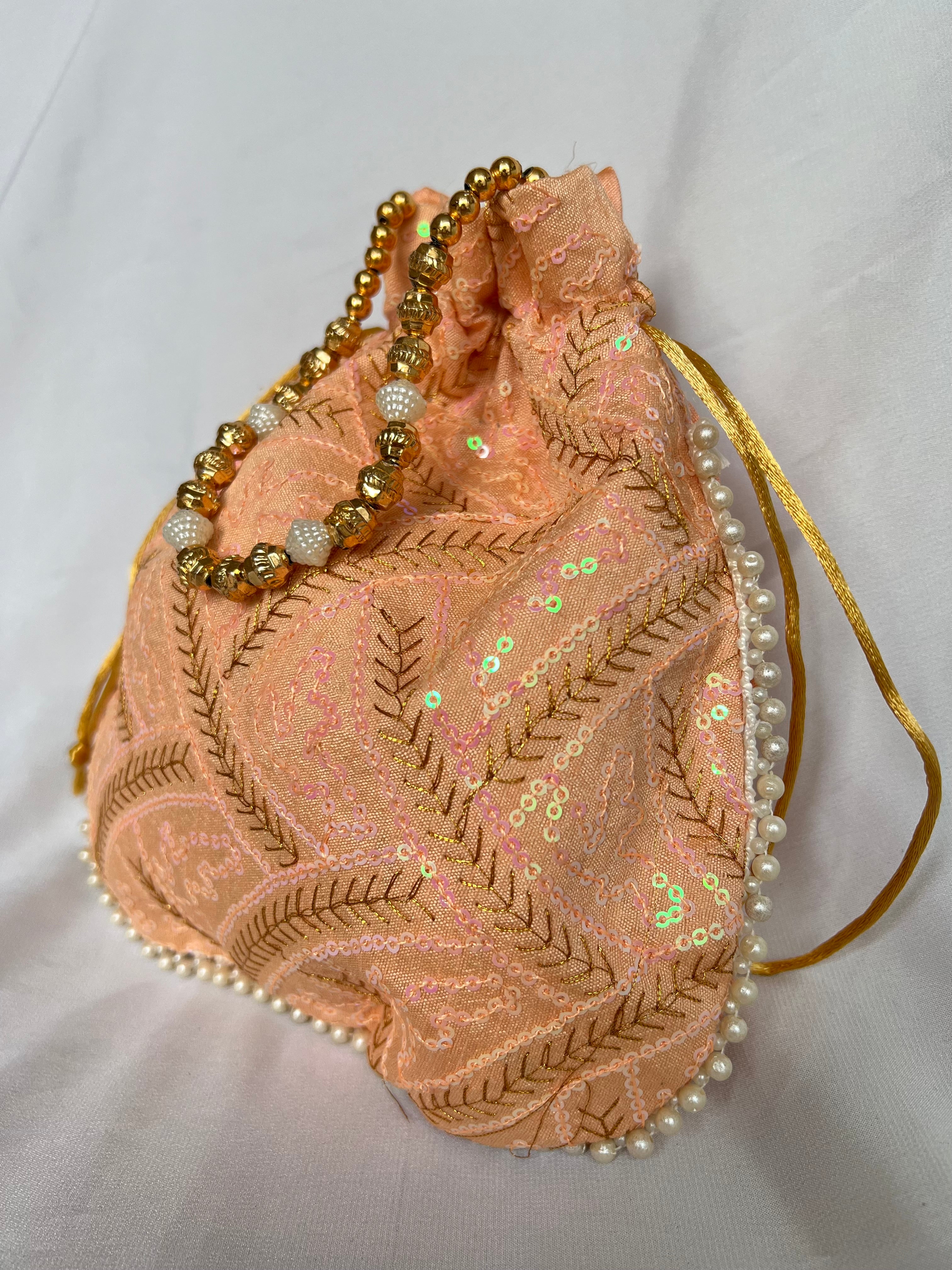 Potlibag Glam - Peach - Image 2